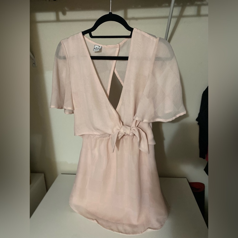Selfie Leslie Angel Biba Light Pink Dress